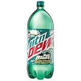 Mtn Dew Soda Pop, Baja Blast, 2 Liter Bottle