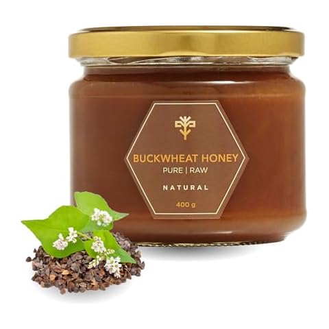 Earthbreath Buckwheat Raw Honey - 400g Cover