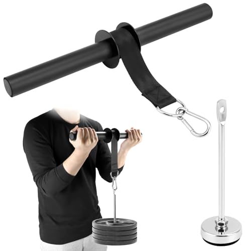 QWORK® Unterarmtraine, Unterarm Handgelenk Trainer, Handgelenk-Rollentrainer, für Fitnessstudio, Zuhause