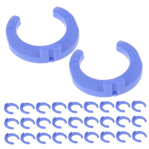 WOONEKY Pipe Fitting Accessories Water Purifier Clamp Set 200pcs Mini Plastic Clips for Leak- Connections