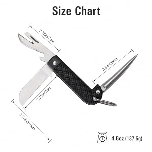 Foxmox Marlin Spike Rigging Knife Multi-Tool Sailing Gear for Boating etc. by Foxmox - Used condition - Image 3