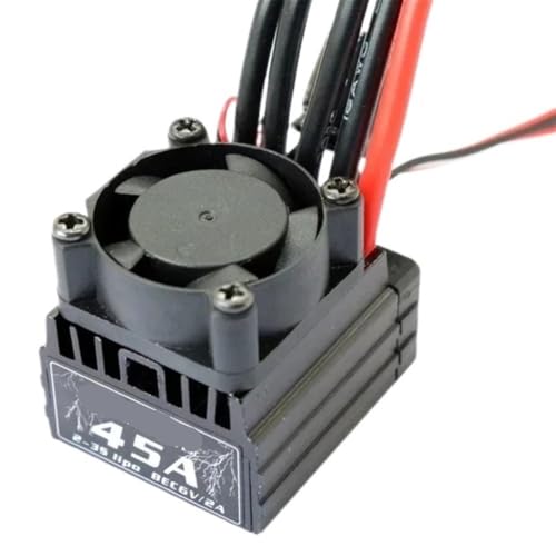 18A-45A Waterproof 2-3s Suitable 1/10 1/16 1/18 Car Model Brushless Gover FIT FOR 18A 25A 35A 45A UAV