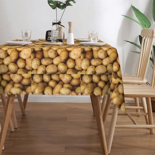Nappe rectangulaire imprimé pommes de terre grand format pour événement - 4