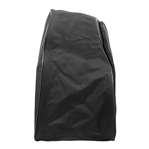 Bolsa de asiento lateral blanda para motocicleta negra compatible con H-onda Goldwing 1800 GL1800 2001-2018 miniatura 2