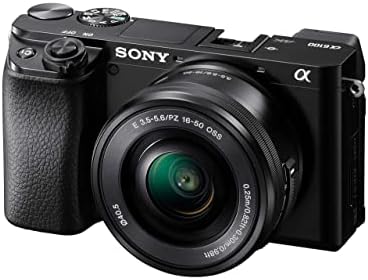 Sony Alpha 6100 | APS-C Mirrorless Camera with Sony 16-50 mm and Sony 55-210mm Zoom Lenses ( Fast 0.02s Autofocus, Eye Tracking Autofocus for Human and Animal, 4K Movie Recording and Flip Screen )