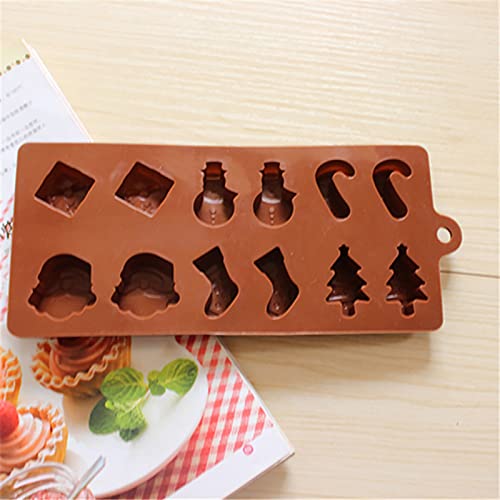 Stampo in silicone - Natale stampo muffin - con 12...