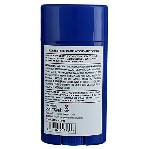 Dr Teal's Aluminum Free Deodorant - Coconut Oil - Paraben & Phthalate Free - 2.65 oz Pack of 2 - image 5