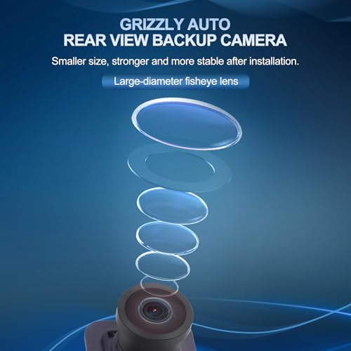 Image of Rear View Backup Camera Replacement for Ford F250 F350 F450 F550 Super Duty 2015 2016 6.2L 6.7L V8 Parking Assist Camera Replace FC3Z-19G490-B FC3Z-19G490-A
