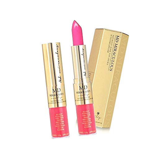 Luxury Lipstick & Lip Plump Combo Miraculous (Rose PInk)