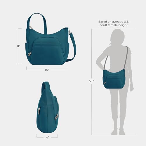 Travelon Anti-Theft Crossbody Bucket Bag