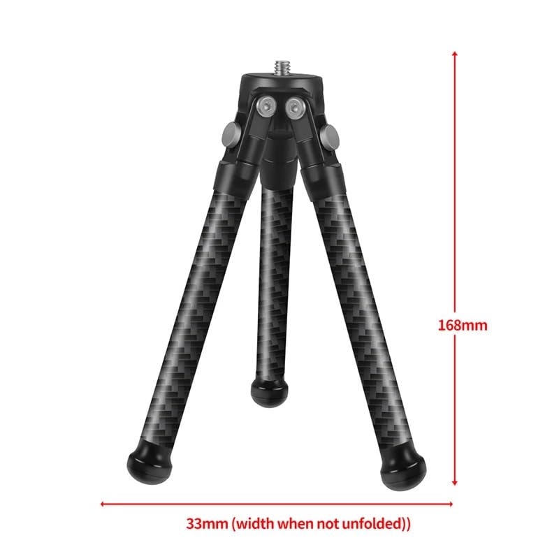 Support de projecteur léger Mini Tripod B en carbone rétractable et portable