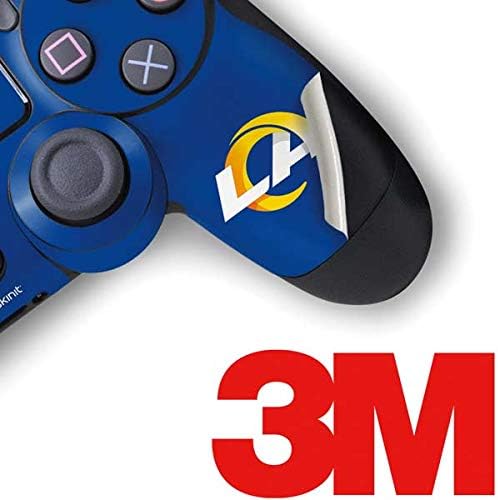 Vista 26 de Skinit Decal Gaming Skin Compatible with PS4 Pro/Slim Controller - Officially Licensed NFL Los Angeles Rams Design