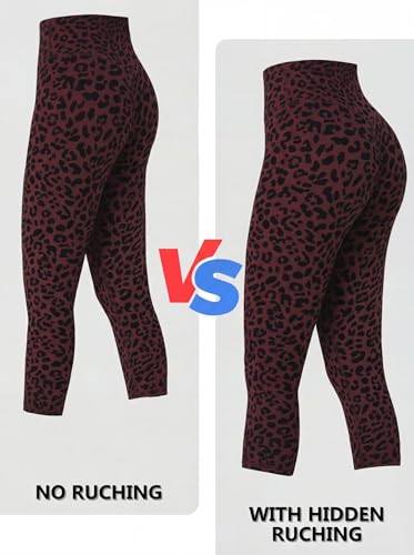 Image of Sunzel Sunzfly Invisible Butt Scrunch Workout Leggings for Women, Butt Lifting High Waisted Gym Yoga Pants with Tummy Control