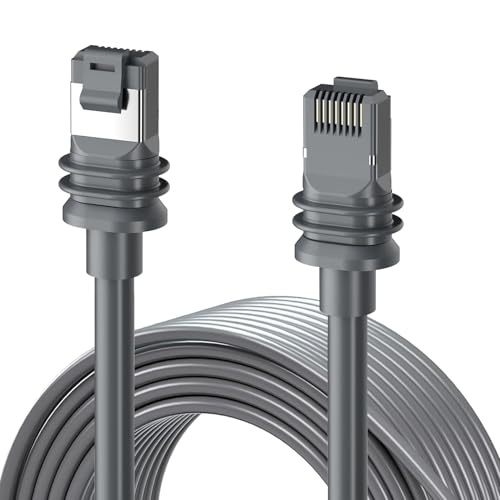 Câble Starlink Gen 3 de 25m étanche IP67 en coloris gris