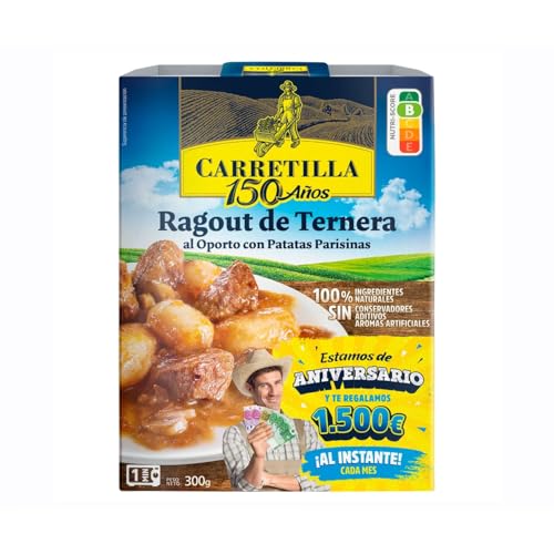 CARRETILLA Rinderragout in Portwein mit Pariser Kartoffeln 300 g. 3er-Pack