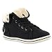 Produktbild stiefelparadies Warme Damen Sneakers Winter Sport Schnürer Gefüttert Schuhe 127503 Schwarz Schnürer 38 Flandell