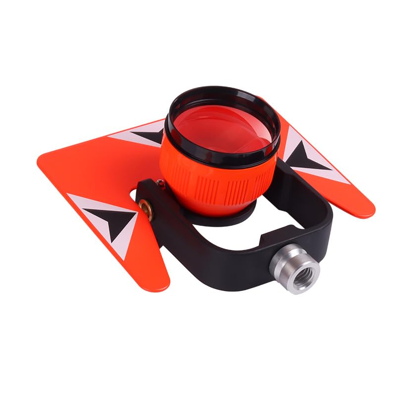 Ensemble de prisme à inclinaison unique tout en métal avec étui souple, convient à toutes les stations totales décalées de 0/-30 mm