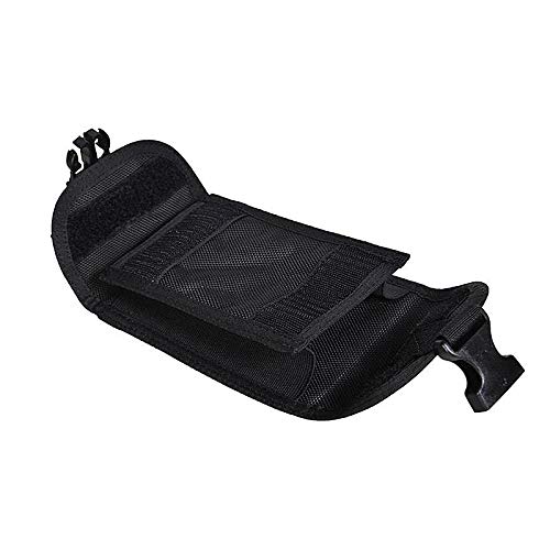 Namvo 2KG Scuba Diving Gewichtstasche Divers Weights Pouch Bag mit Schnellverschluss (schwarz)