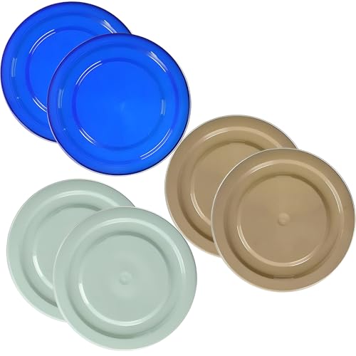 Luminarc Arc International 6 Working Glass Assorted Lids, Multi-Colored