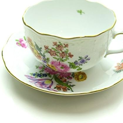 ヘレンド (HEREND) VBSO サックス風景ブーケ ティーカップ&ソーサー