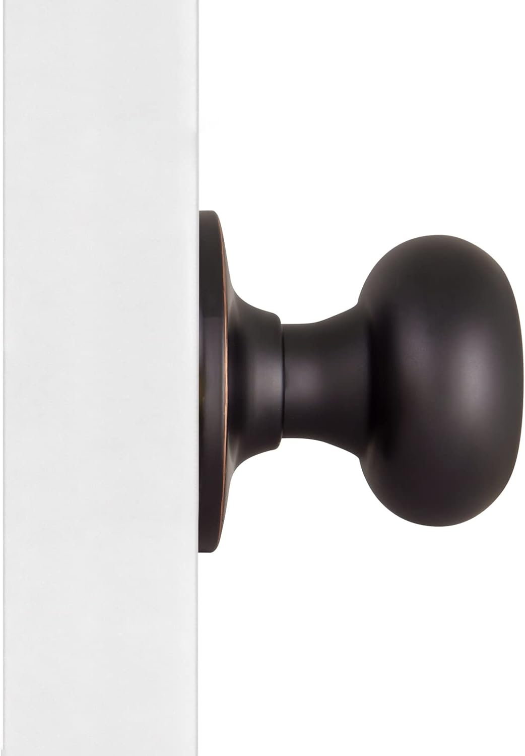 Design House 753434 Cambridge 2-Way Adjustable Dummy Door Knob, Oil Rubbed Bronze
