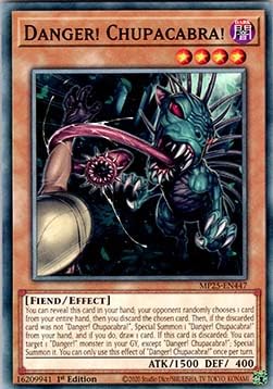 Danger! Chupacabra! MP25-EN447 Common Englisch Boosterfrisch 1. Auflage - 2025 Mega-Pack Tin - mit ReCollectibles-Versandschutz - für Yu-Gi-Oh!