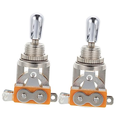 CIMAXIC 交換部品 3ウェイトグルギターピックアップスイッチ ノイズなし操作 ほとんどのスタイルのギターに適合