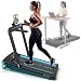 Sportstech Laufband klappbar mit 11% Steigung - Deutsche Qualitätsmarke - mit App Funktion - Fitness Treadmill bis 15 km/h & Walking Pad bis 6 km/h für Zuhause - 360° Tablet Holder - sTread Fold Pro
