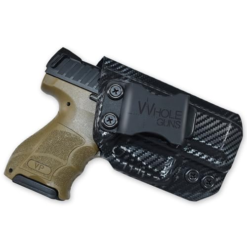IWB Full Cover Classic - Inside The Waistband Holster - fits H&K VP9SK (Carbon Fiber, Right)