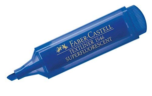 Faber-Castell Textliner 1546 marqueur bleu translucide pour réviser