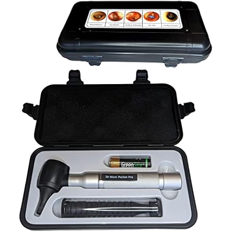 Dr Mom LED Pocket Pro Otoscope - Durable Design Cover