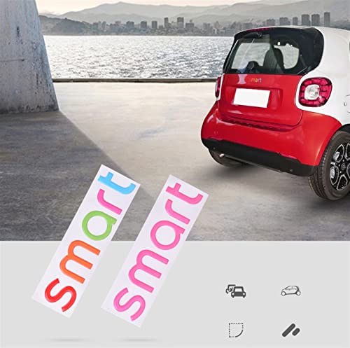 Decoración de logotipo modificado para Benz Smart Fortwo 453 con letras de cola 7