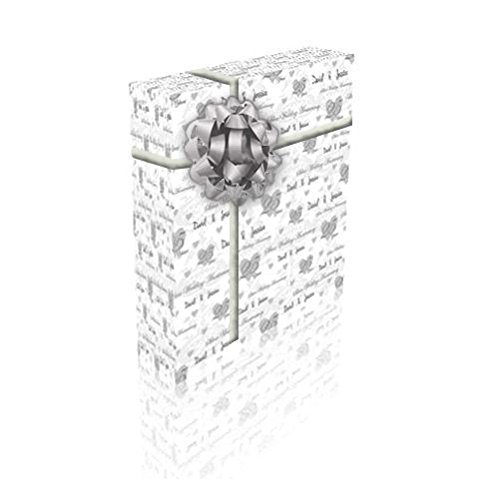Silver Wedding Anniversary (25 Years), Personalised Gift Wrap & 2 Tags - ADD UP TO 2 NAMES!