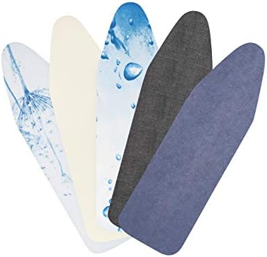 Brabantia x1 Cover with 2 mm Foam for Ironing Board Size D (135 x 45cm) Assorted Neutral Mixed Styles (Selection is Random)