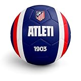 Balón Atlético de Madrid Grande Talla 5 Azul Escudo clásico Producto oficila tamaño Similar al reglamentario