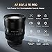 VILTROX AF 85mm F1.4 Pro FE Full Frame Lens for Sony E Mount, 85mm f/1.4 Auto Focus Portrait Prime Lens Compatible with Sony a7RIV a9 a7RII a7RIII a7III a7C FX3 ZVE1 A1 a6600 a6700 a6400 ZV-E10