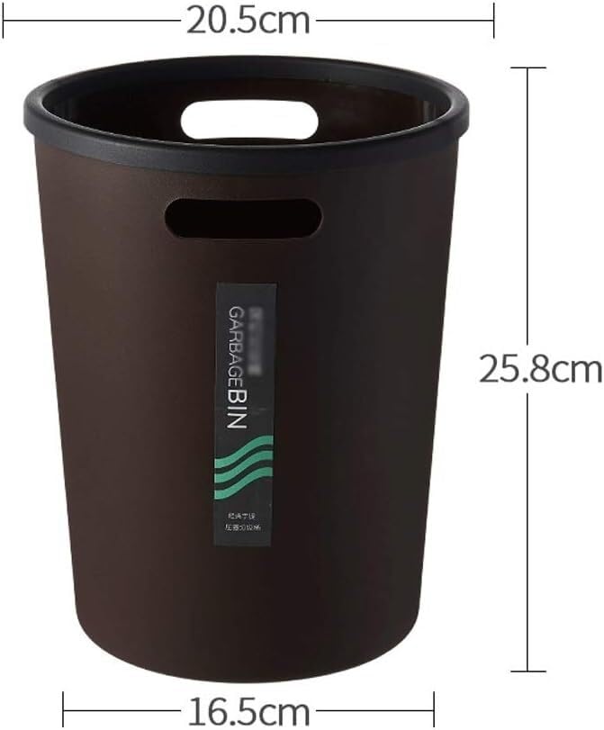 Papelera de plástico para exteriores e interiores hogar y cuarto 2