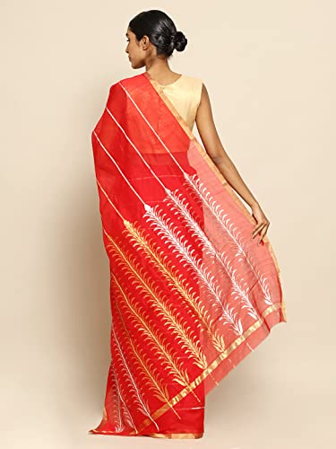 Chowdhrain chanderi silk saree – image 3
