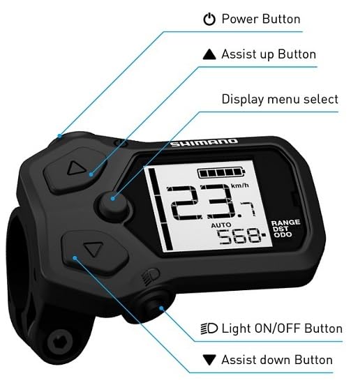 Ciclismo de Sensor de Velocidad Marca SHIMANO para Unisex Adulto