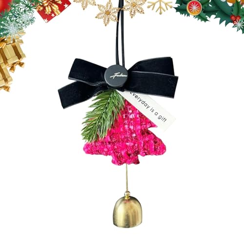 Cloche de Noël dorée YRYRYW pour remplacer les décorations fragiles