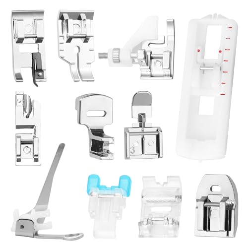 Set de 11 pies para máquina de coser de aleación de zinc miniatura 1