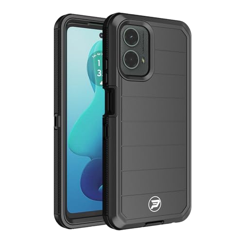 Coque Motorola Moto G 5G 2024 antichoc triple couche en TPU et polycarbonate Noir