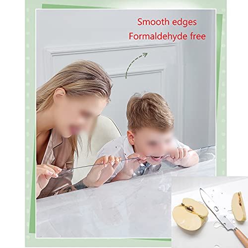 Nappe transparente en PVC 2mm protection haute densité et durable pour table basse - 4