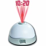 1 X Projection Alarm Clock with 7 Color Mood Changing Light