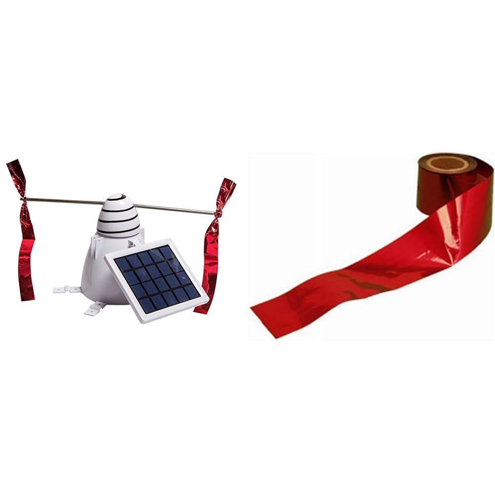 Amazon.com: Bird B Gone Solar Bird Repeller with Flash Tape Bird