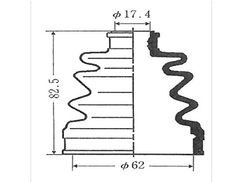 セイケン(Seiken) ドライブシャフトブーツキット SB143 600-00143