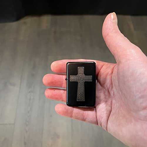 Encendedor Negro Black Lighter - Celtic Cross miniatura 3