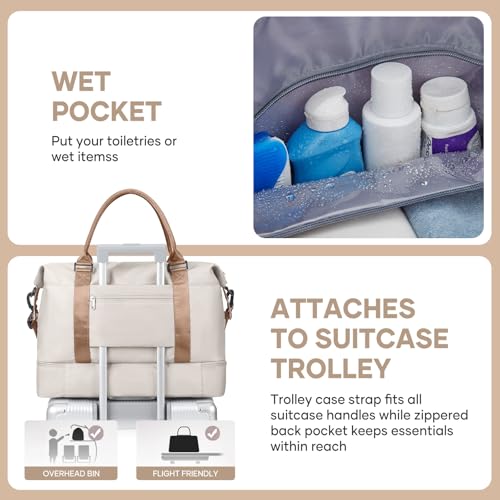 50L Weekend Duffel with Shoe Compartment