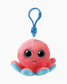 Ty Beanie Boos Pelu  Pembe Ahtapot Anahtarl k Sheldon