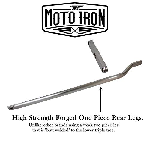 Moto Iron 113-0039 Springer Front End Stock Length Black Fits Harley Davidson thumb #6